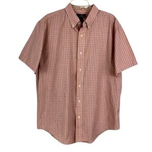 STEVE & BARRY’S  Plaid Short Sleeve Shirt  Large